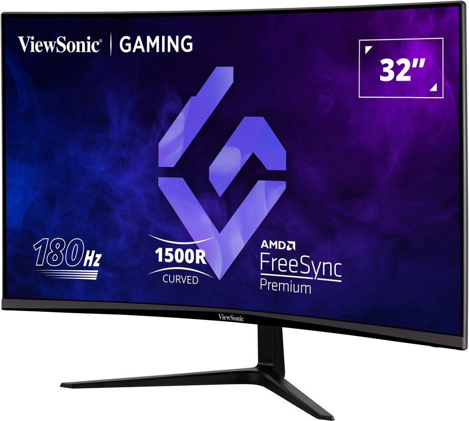 VX3218-PC-MHD 32 inç 180 Hz Kavisli HD Oyuncu Monitörü - ViewSonic